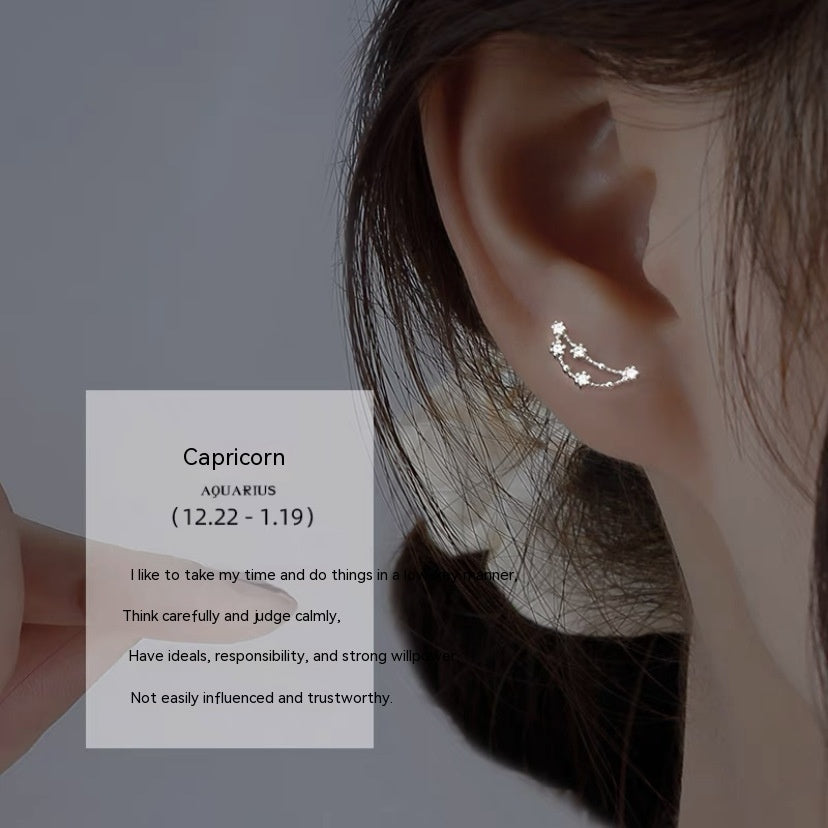 Constellation Stud Earrings, view 9