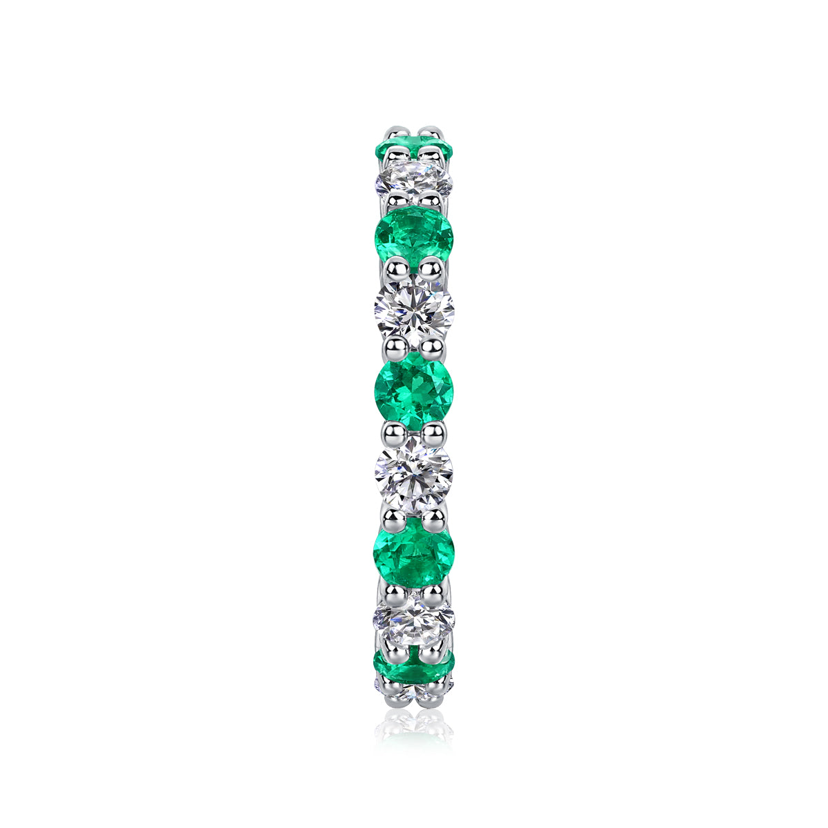 Alternating Eternity Band, view 7
