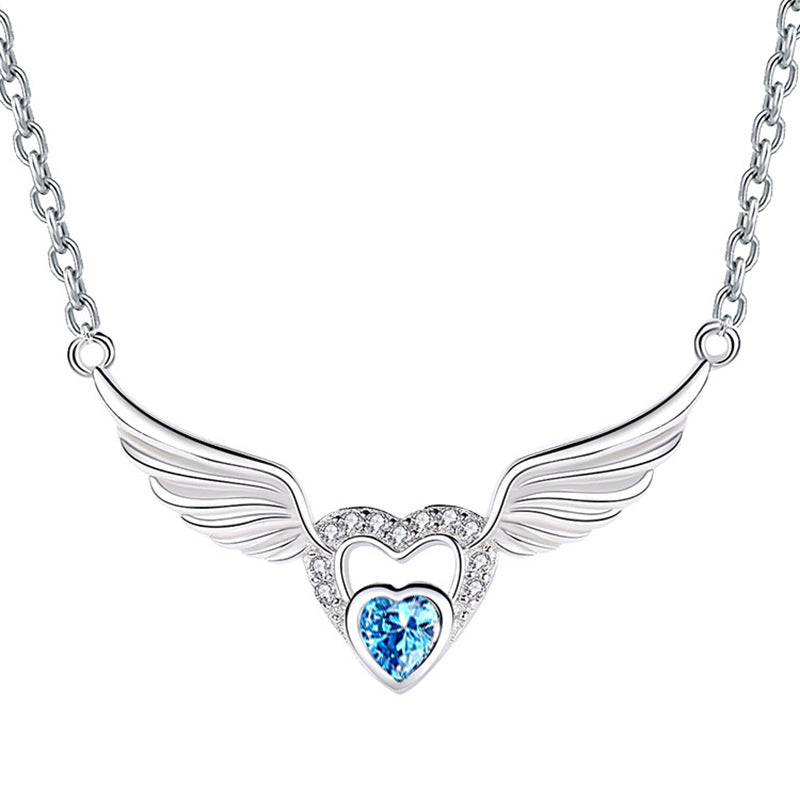 Angel Wing Pendant Necklace