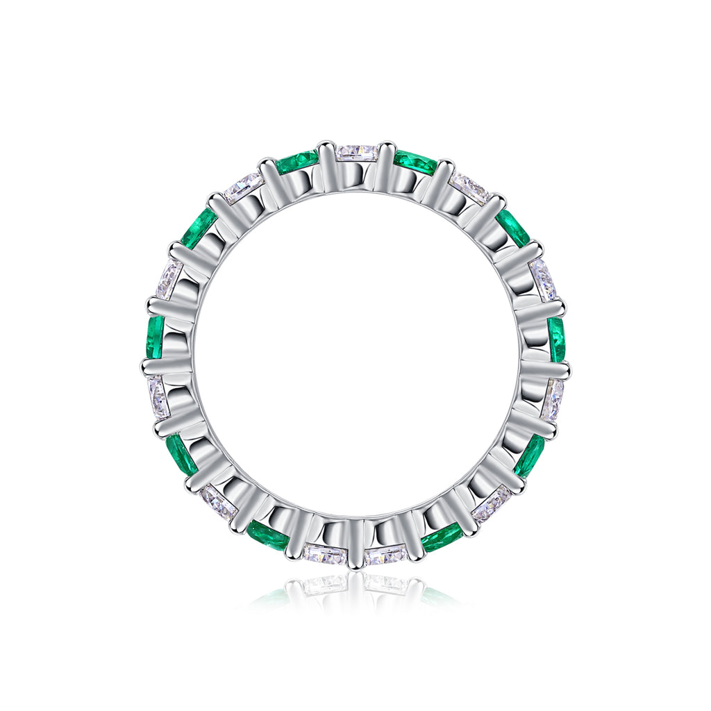 Alternating Eternity Band, view 3