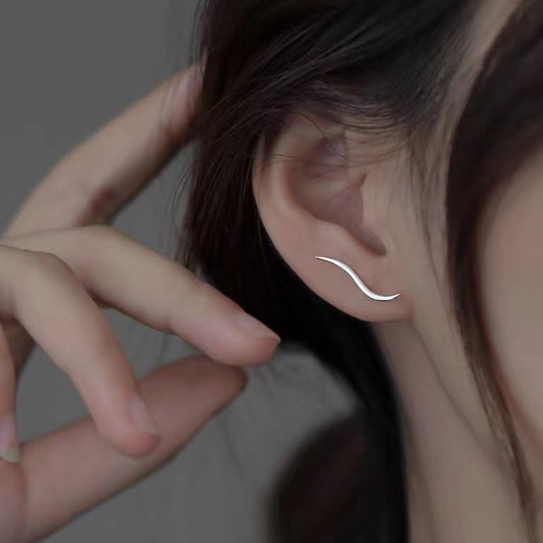 Streamer Stud Earrings