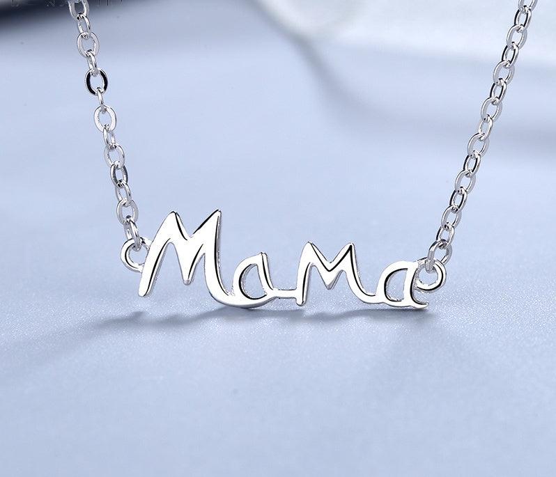 MaMa Letter Necklace