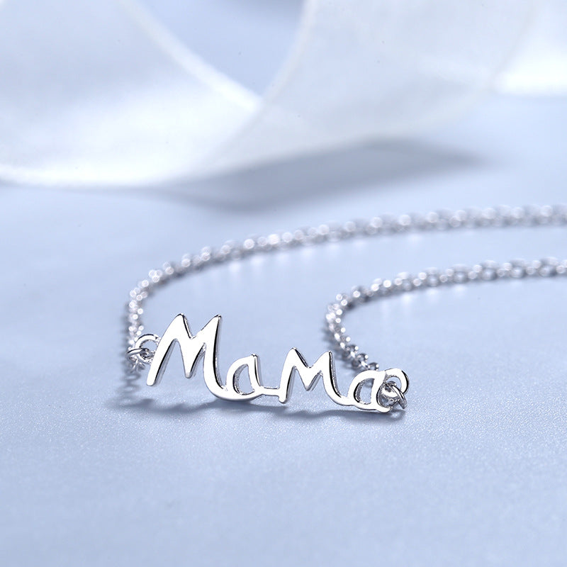 MaMa Letter Necklace, view 3