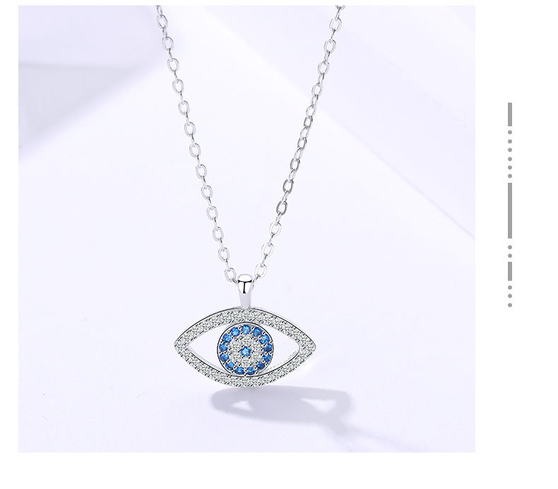 Evil Eye Pendant Necklace, view 2