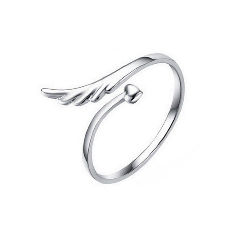 Angel Wing Ring, view 2