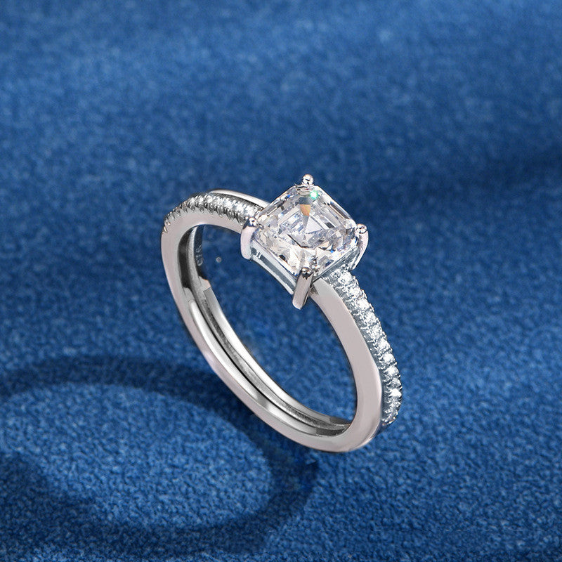 Micro Pavé Zircon Three-Piece Set, view 3