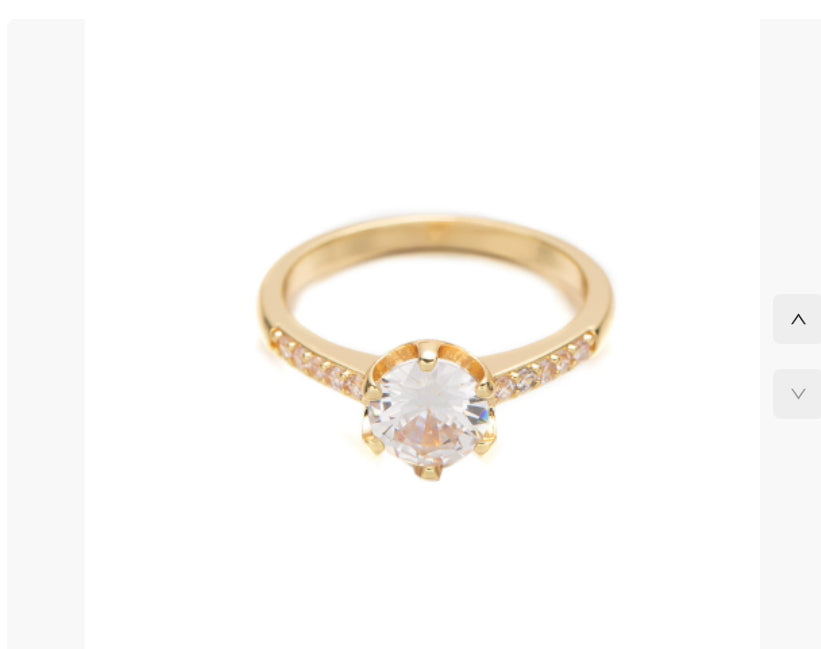 Pavé Zircon Ring, view 2