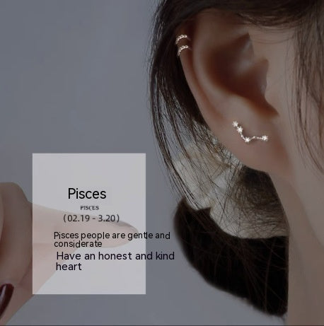 Constellation Stud Earrings, view 2