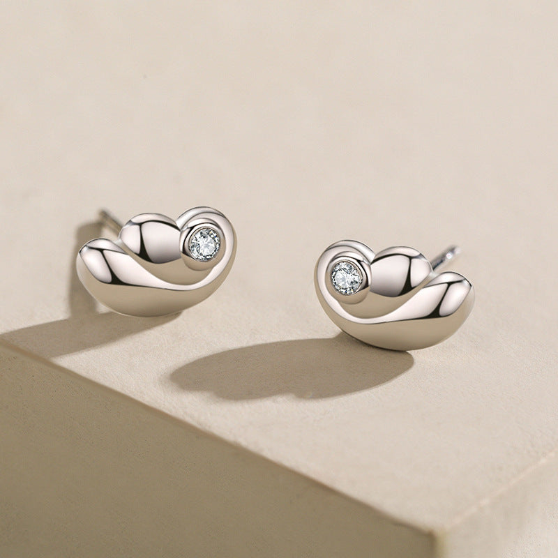 Mini Angel Wing Studs