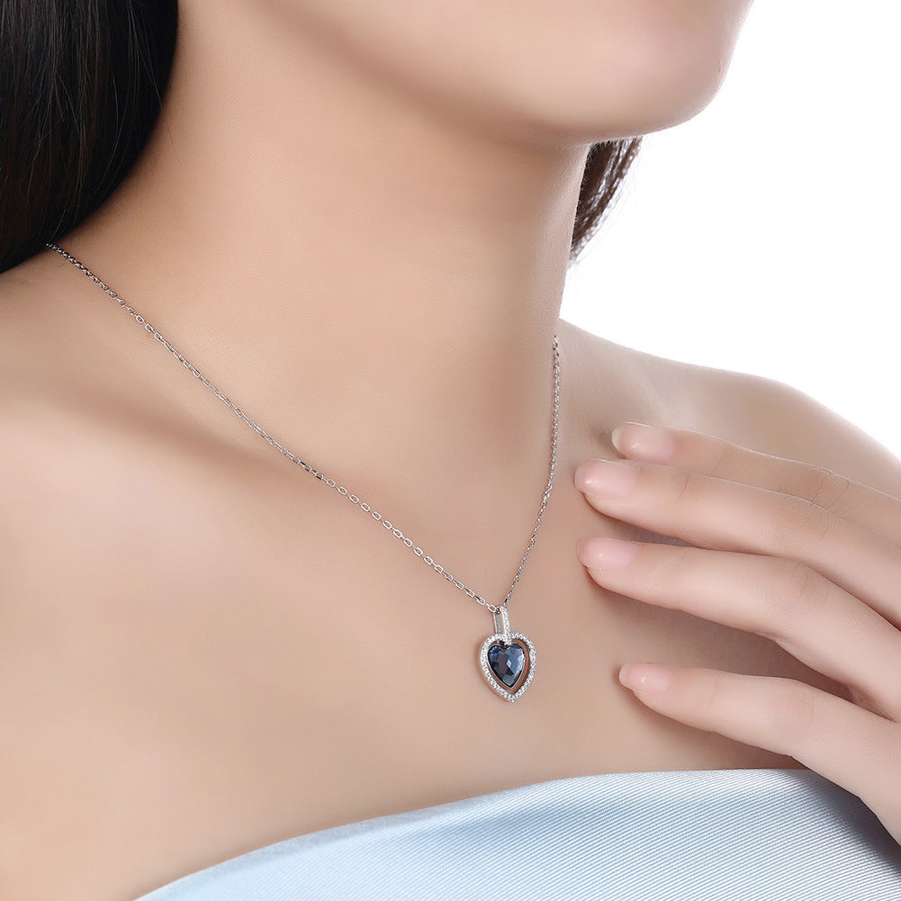 Crystal Heart Necklace