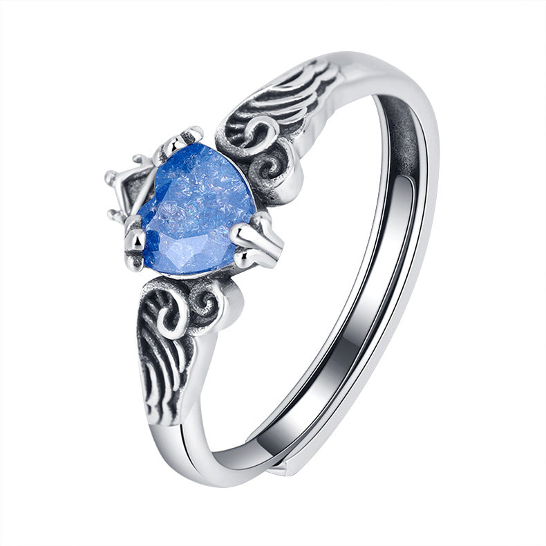Moonlight Angel Wing Ring, view 4