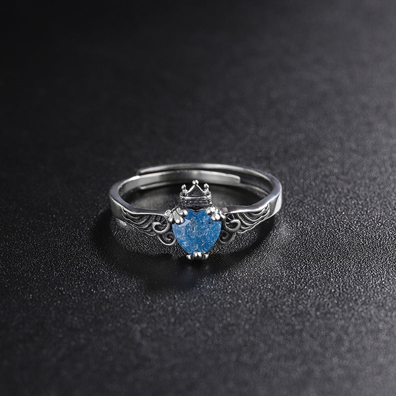 Moonlight Angel Wing Ring, view 3