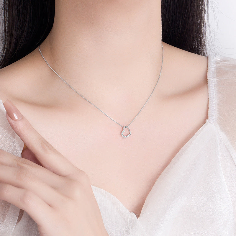 Love Heart Pendant Necklace, view 3