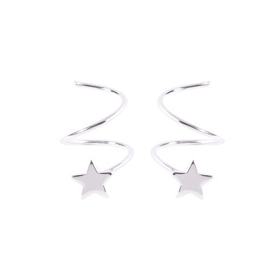 Classic Silver Earrings
