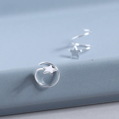 Classic Silver Earrings, view 4