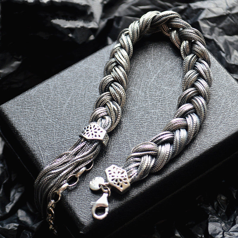 Braided Tassel Bracelet, view 5