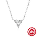Triangle Pendant Necklace, view 2