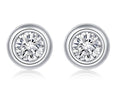 Round Disc Moissanite Set, view 4