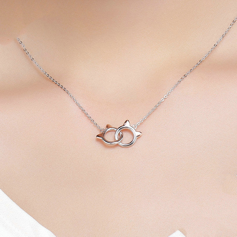 Petite Pendant Necklace, view 6