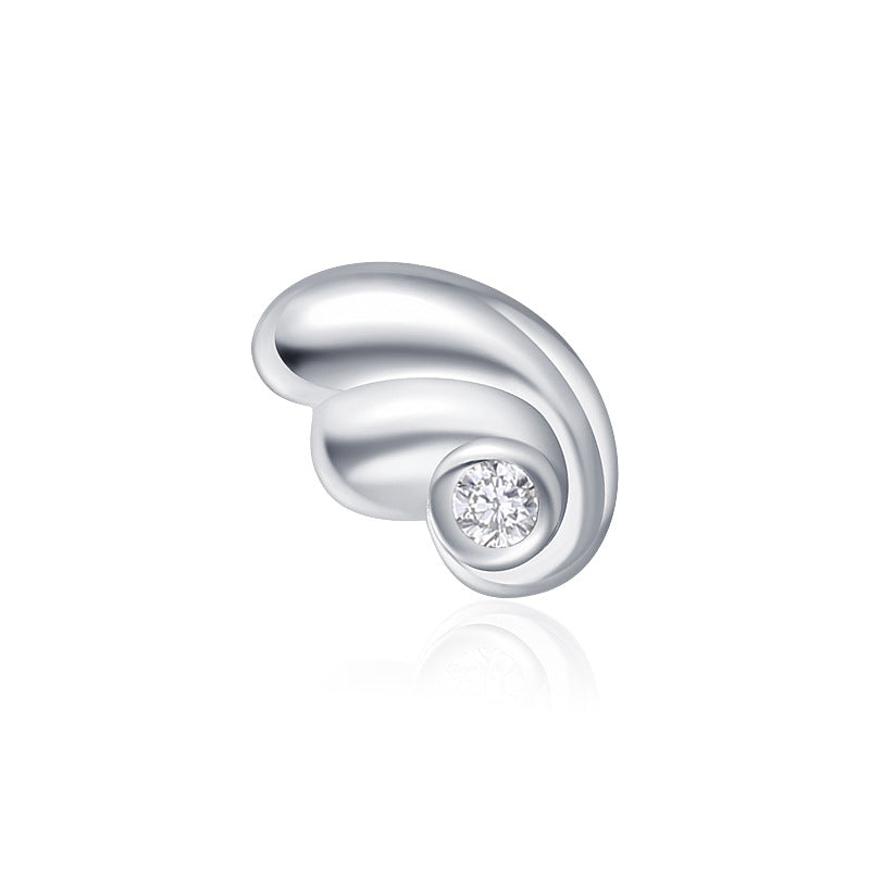 Mini Angel Wing Studs, view 4