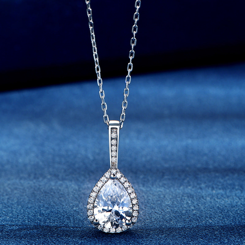 Teardrop Zircon Three-Piece Set, view 6