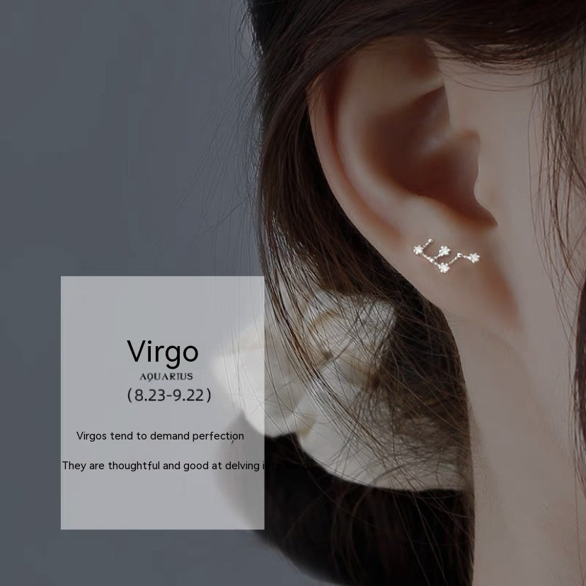 Constellation Stud Earrings, view 6