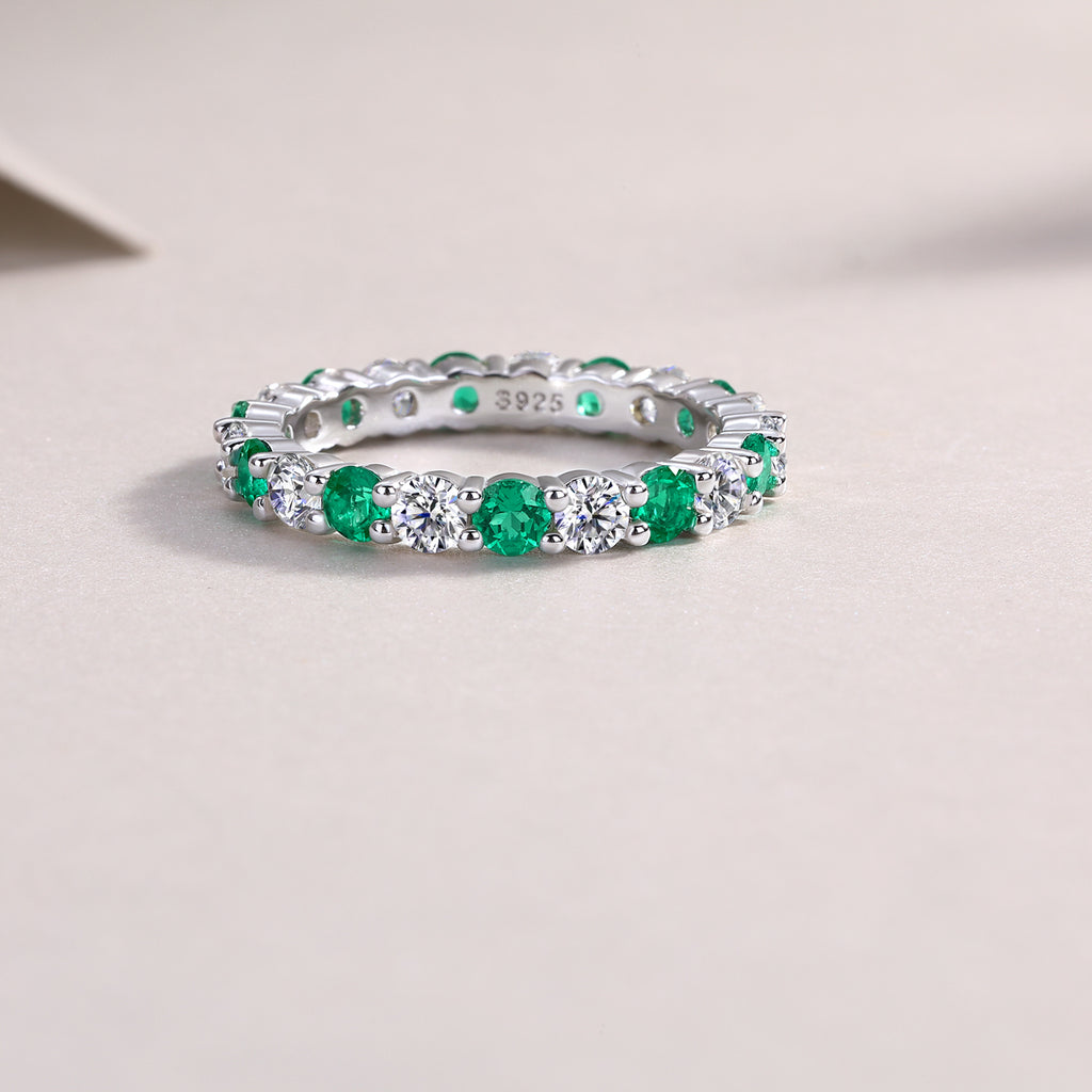 Alternating Eternity Band, view 8