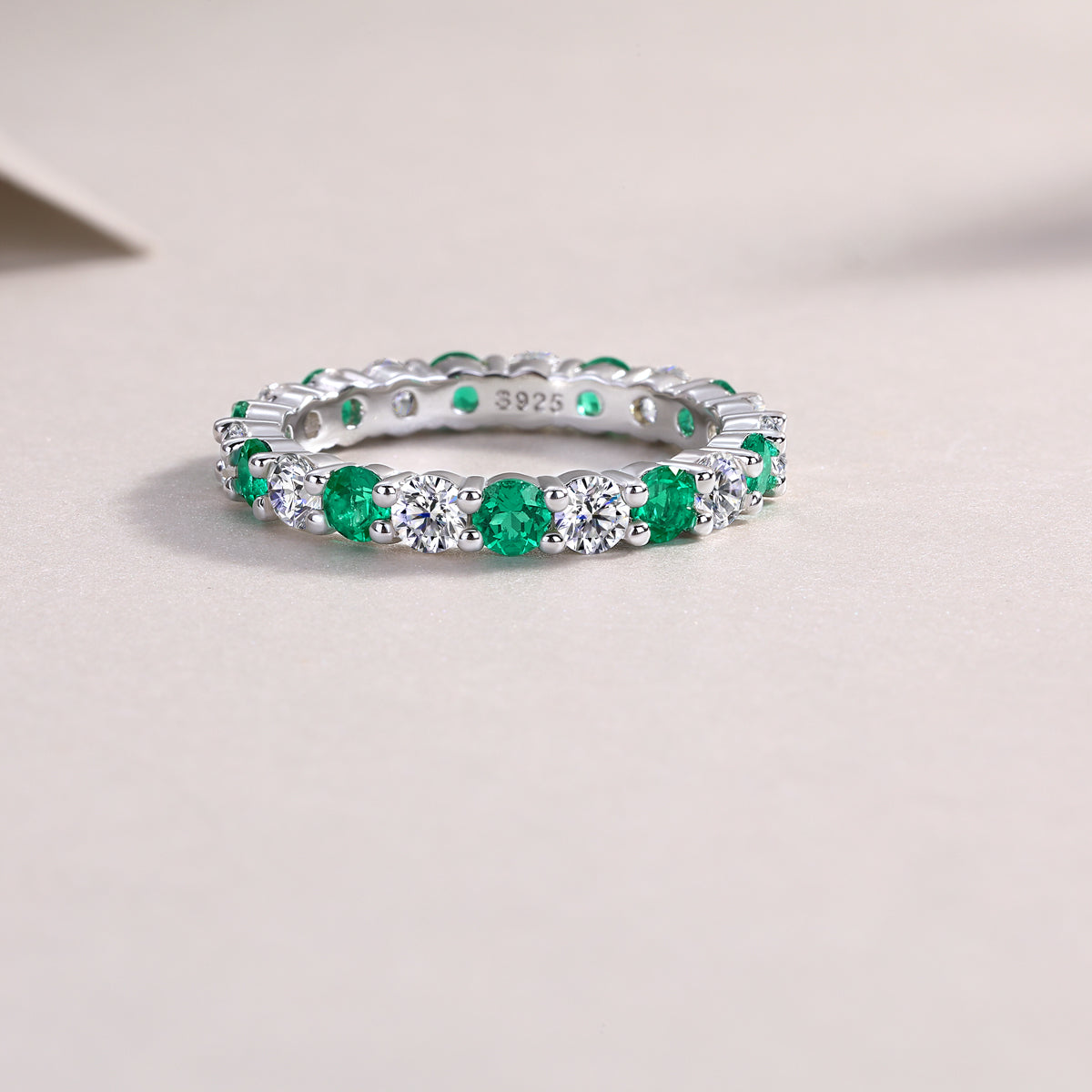 Alternating Eternity Band, view 8