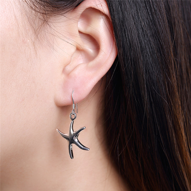 Starfish Necklace & Earrings Set