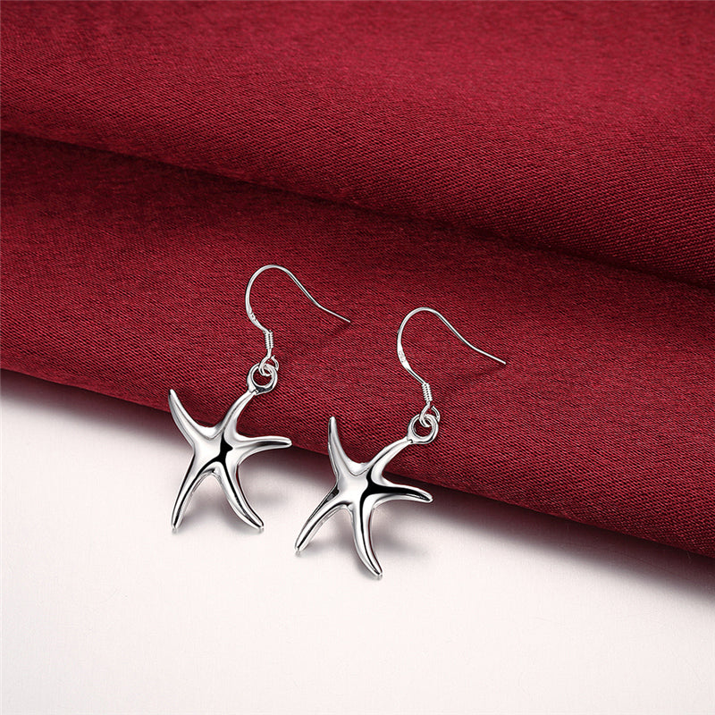 Starfish Necklace & Earrings Set, view 4