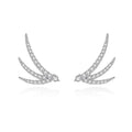 Angel Wing Studs, view 4