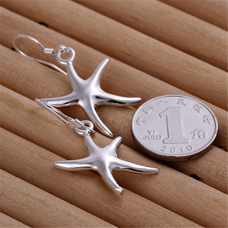 Starfish Necklace & Earrings Set, view 3