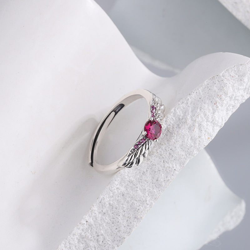 Angel Wing Statement Ring, view 5