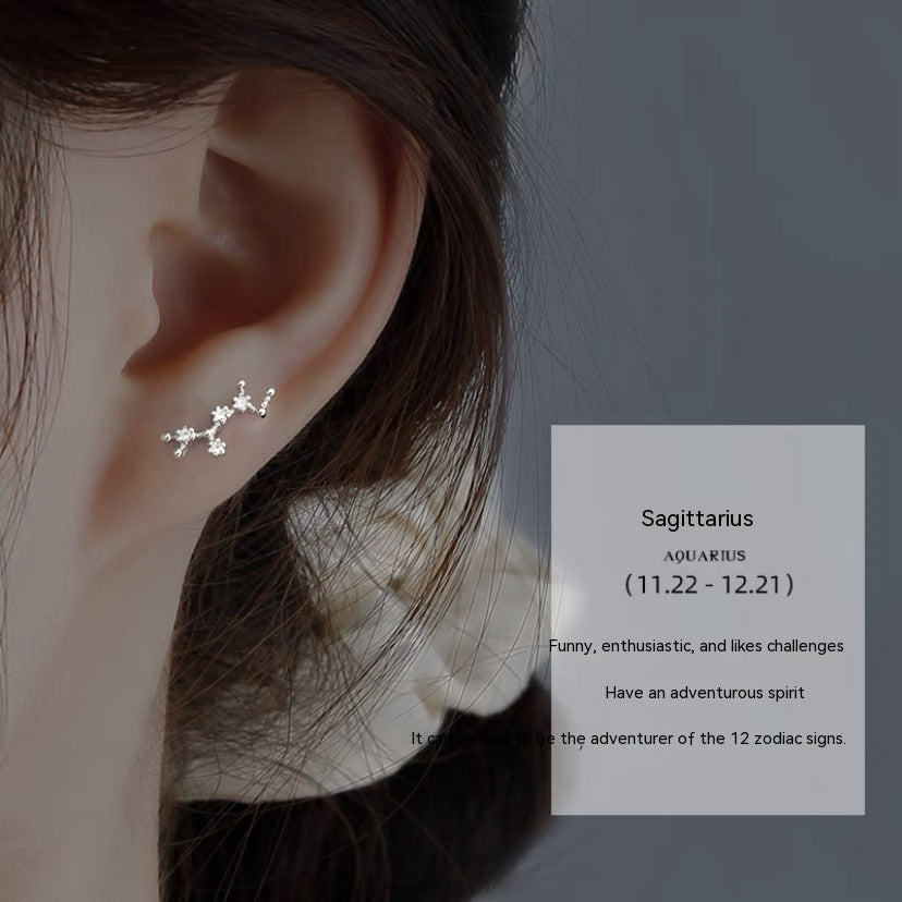 Constellation Stud Earrings, view 5
