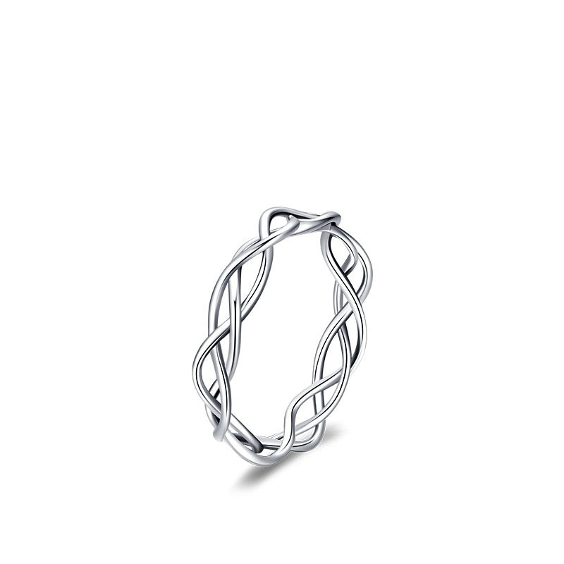 Sculpted Line Ring, view 2