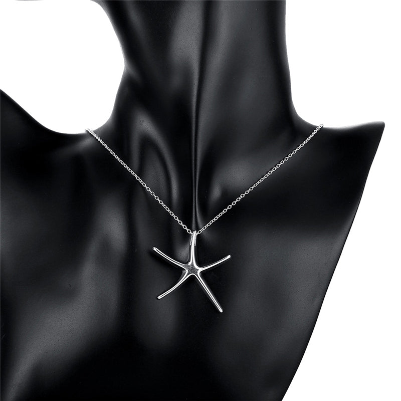 Starfish Necklace & Earrings Set, view 6