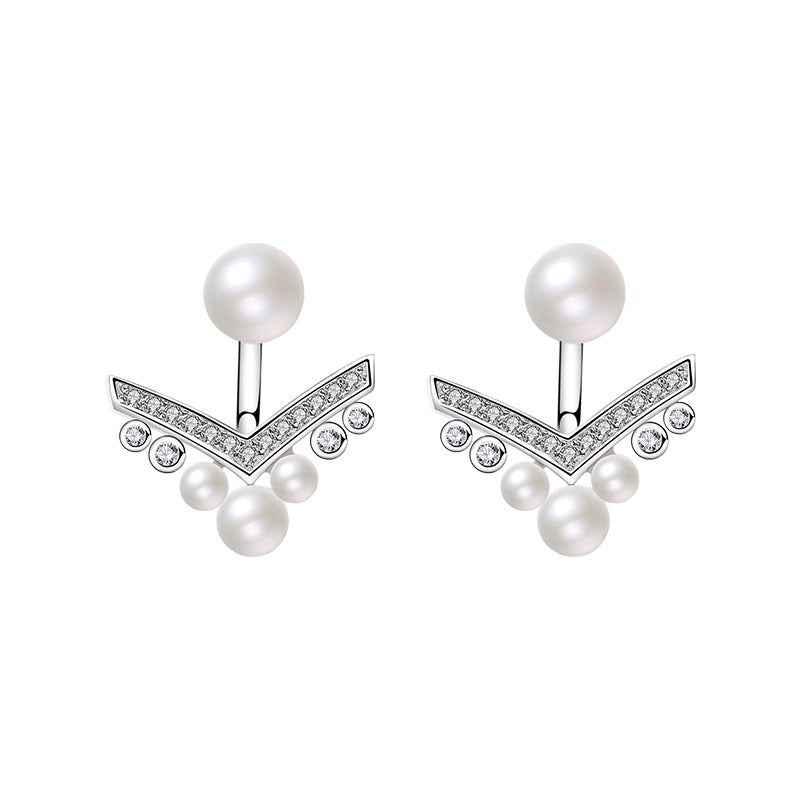Damira Crown Earrings