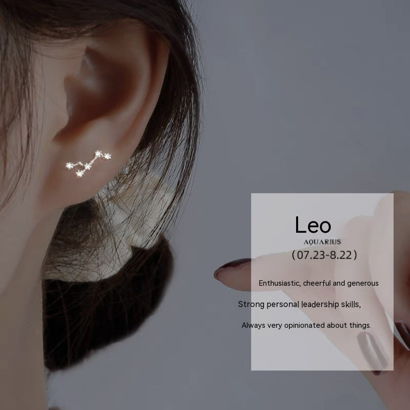 Constellation Stud Earrings, view 3