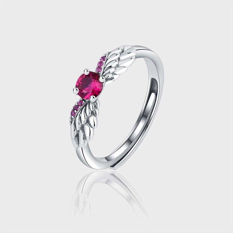 Angel Wing Statement Ring