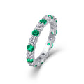 Alternating Eternity Band