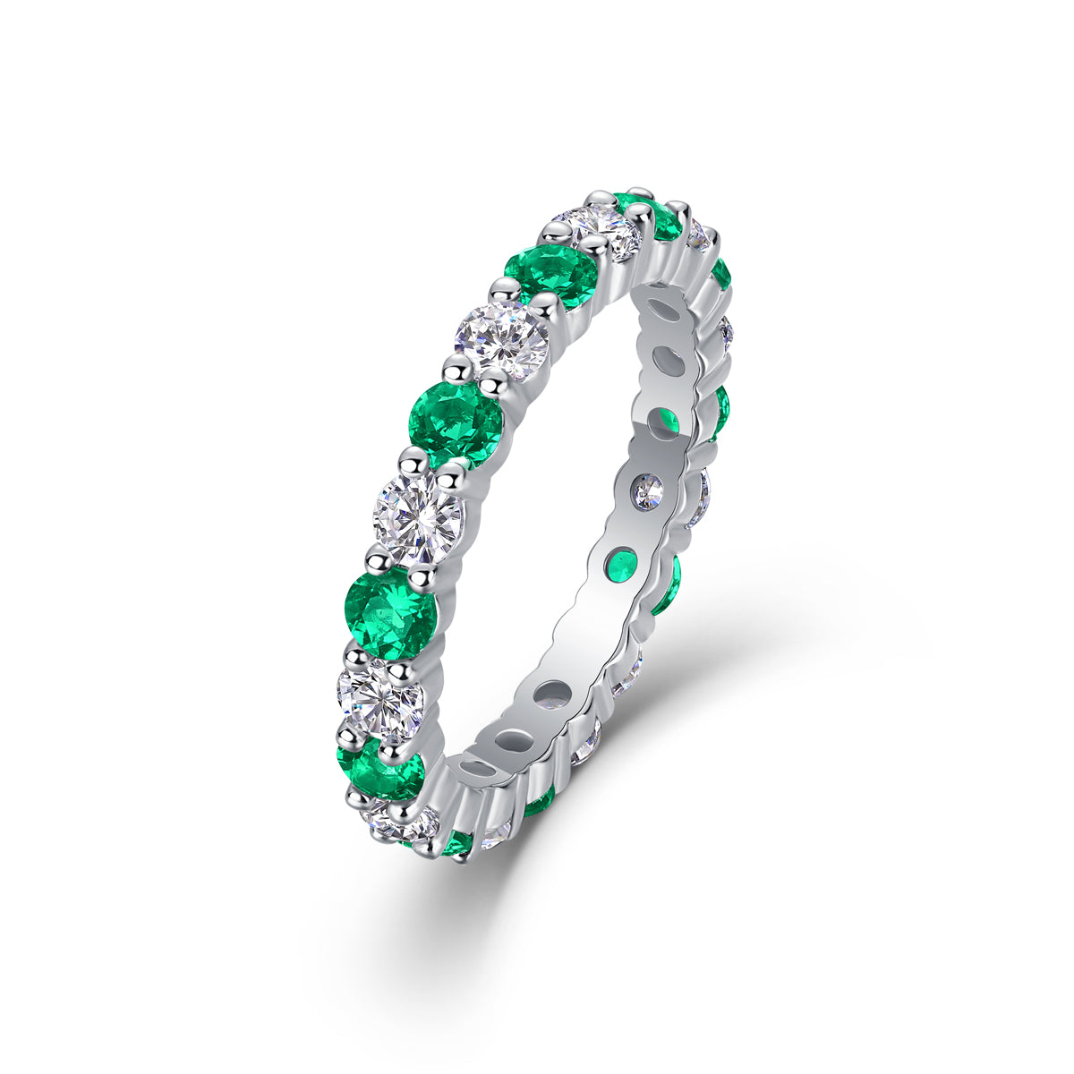 Alternating Eternity Band