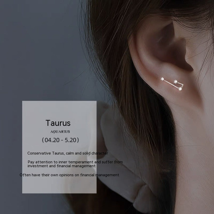 Constellation Stud Earrings, view 8