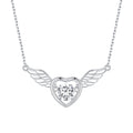 Angel Wings Pendant Necklace, view 4
